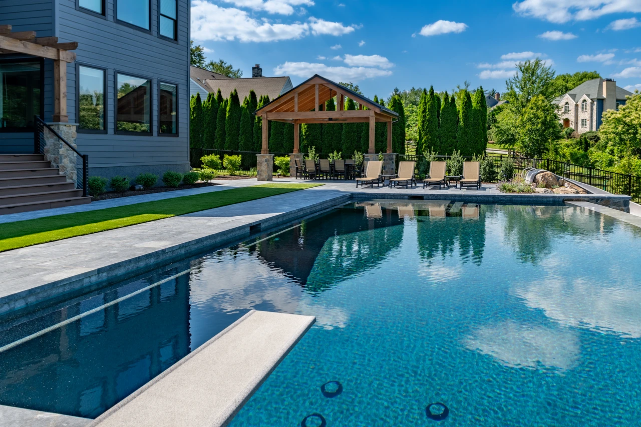 A luxurious, award-winning pool